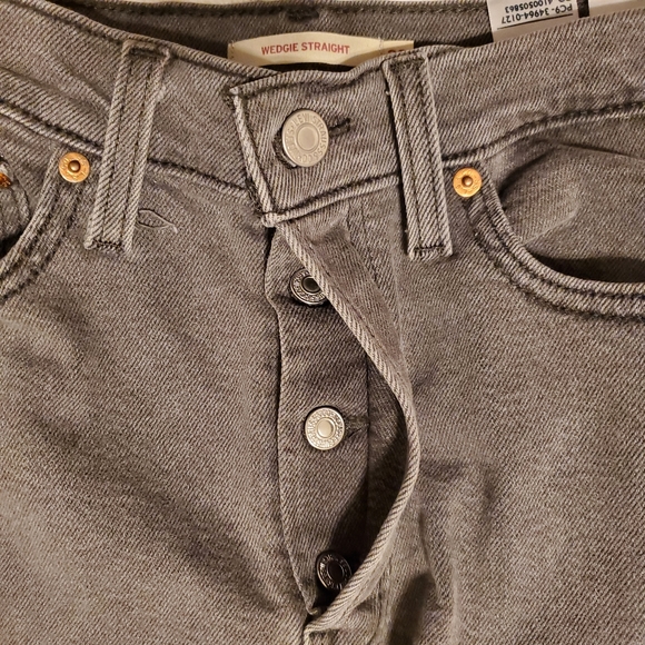 Levi's Premium Wedgie Straight Jeans Size 29, US 8 - Picture 12 of 16